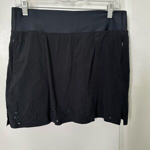 Black Women's Title Nine mini skort